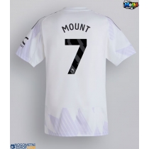 Moški Nogometni dresi Manchester United Mason Mount #7 Gostujoči 2025-26 Kratek Rokav